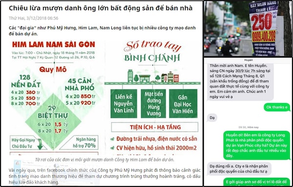 Nhiều chiêu thức “lừa đảo” khách hàng gây nhiễu loạn thị trường bất động sản (nguồn: Internet)