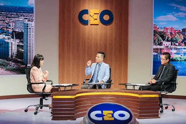 p/CEO tham gia chương trình CEO – Chìa khóa thành công trên VTV1 