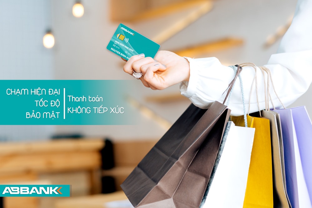 Thẻ ABBANK Visa Contactless được áp dụng theo công nghệ tiêu chuẩn của Tổ chức thẻ quốc tế Visa 