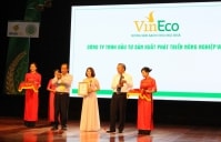 VinEco đạt danh hiệu Thương hiệu Vàng Nông nghiệp Việt Nam