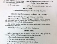 Quảng Ninh: Đình chỉ công tác 3 cán bộ Quản lý thị trường vì dùng “xe báo chí” làm sai nhiệm vụ