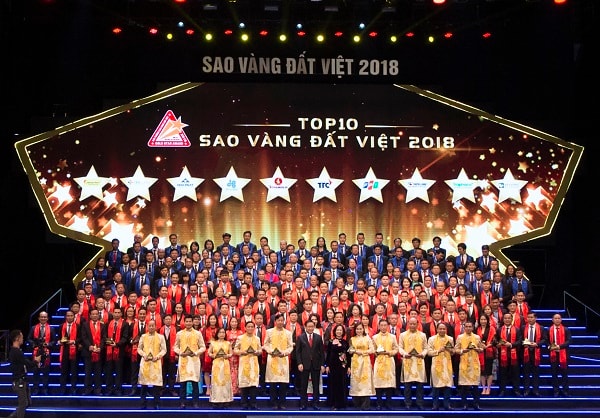 Toàn cảnh Lễ trao giải Sao vàng đất Việt 2018