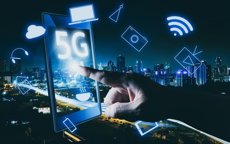 Mạng 5g bắt đầu thành dòng chảy lớn