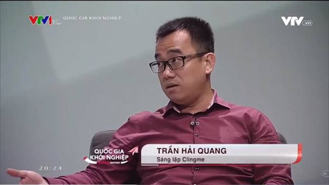 Ông Trần Hải Quang, Sáng lập của Clingme