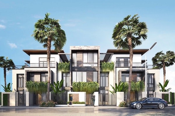 Villas tại dự án Goldsand Hill Villas tại Mũi Né 