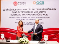 OCB đầu tư mạnh cho hệ thống bảo mật thông tin với Trend Micro