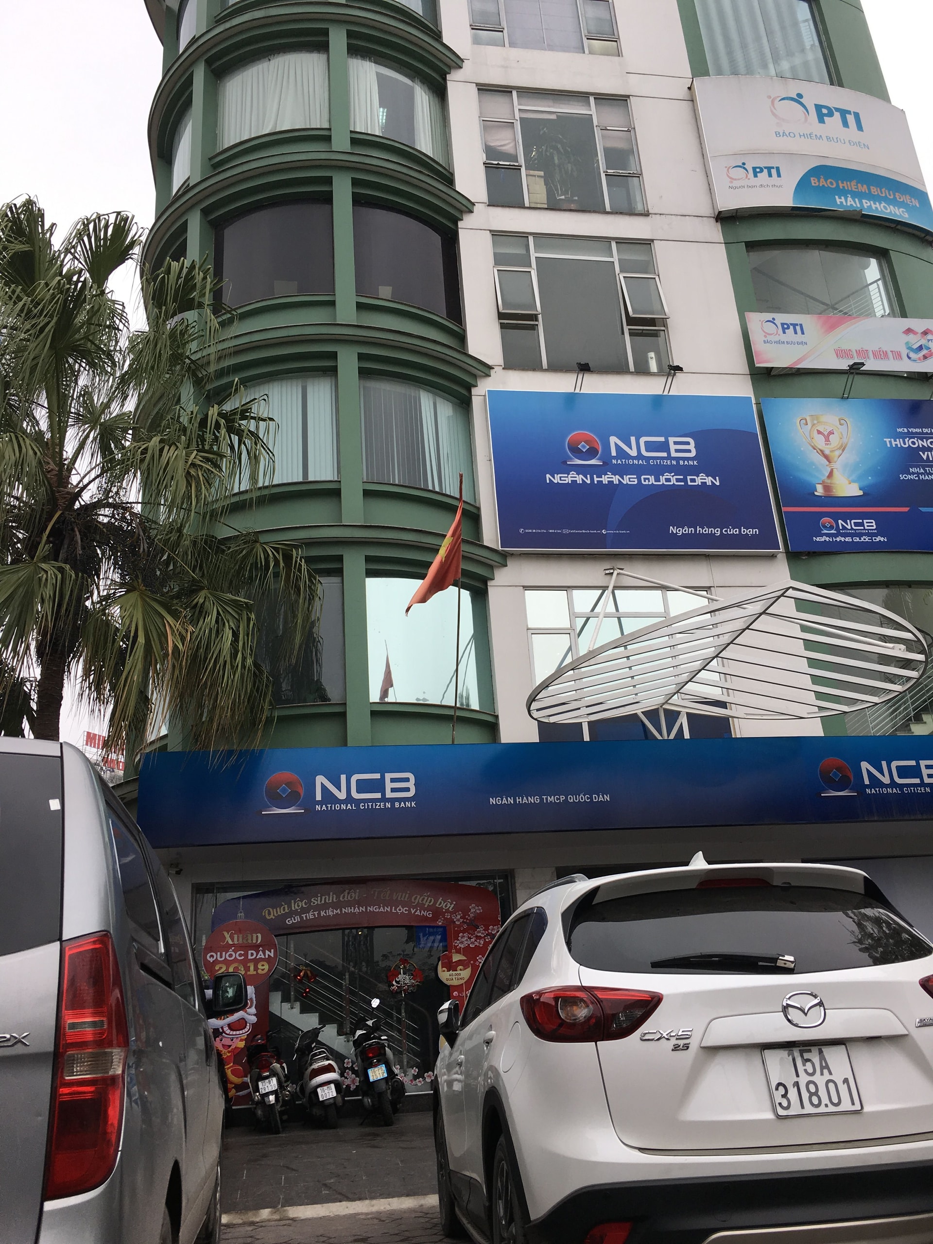 Trụ sở NCB Chi nhánh Hải Phòng.