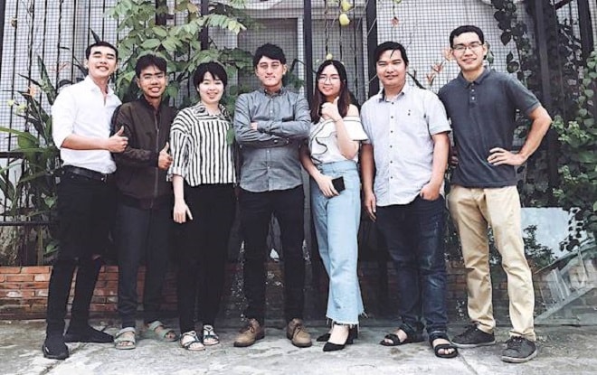 Đội ngũ thành lập Kamereo.