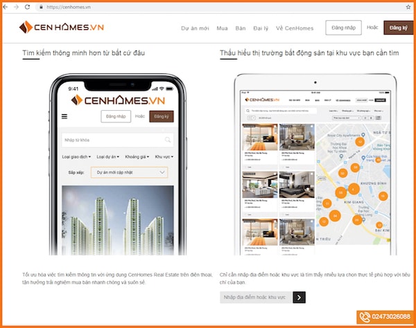 Trong quý I/2019, app CenHomes trên các thiết bị điện tử thông minh như điện  thoại di động, máy tính bảng,… sẽ chính thức đi vào hoạt động