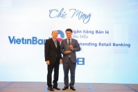 VietinBank nhận cú đúp giải thưởng bán lẻ năm 2018