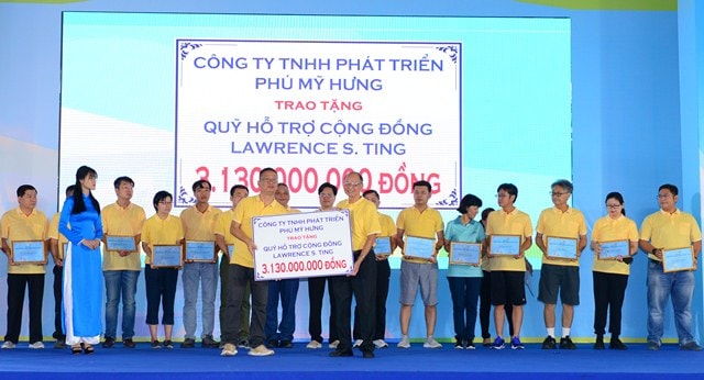 Chương trình đã gây quỹ được số tiền 3,13 tỷ đồng để hỗ trợ người nghèo tại TP HCM