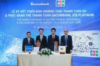 Sacombank cùng JCB triển khai thanh toán bằng QR và phát hành thẻ Sacombank JCB Platinum