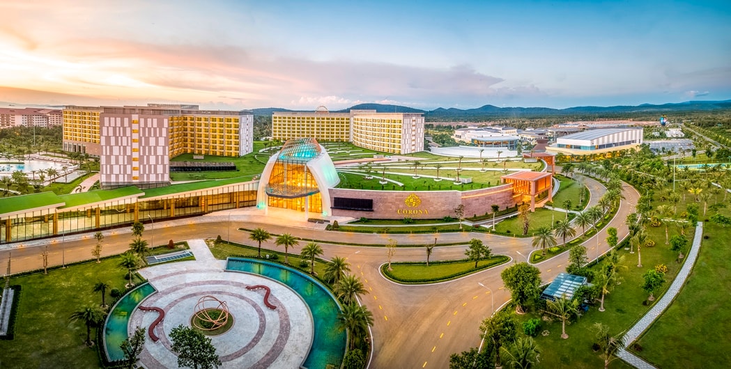 Toàn cảnh khu Corona Resort & Casino Phú Quốc 