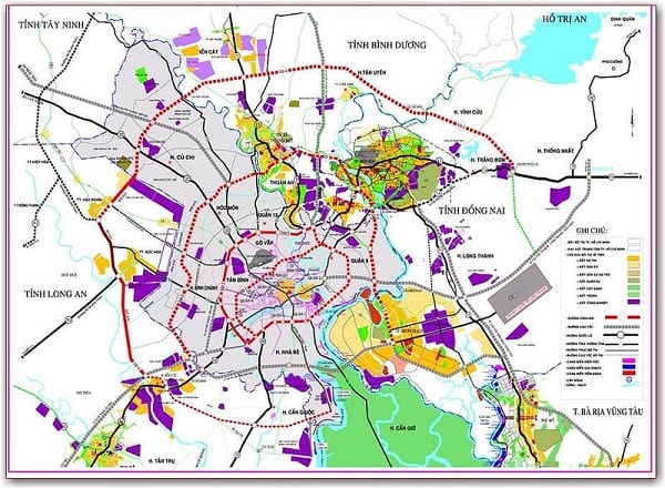 Sơ đồ quy hoạch chi tiết đường vành đai 3