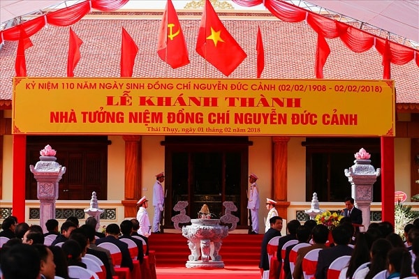 Toàn cảnh lễ khánh thành.