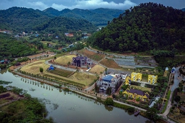 Tình trạng xây dựng nhà hàng, biệt thự trên đất lâm nghiệp tại Sóc Sơn đã diễn ra nhiều năm nay