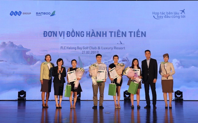 Lãnh đạo Bamboo Airways giao lưu cùng các đại lý