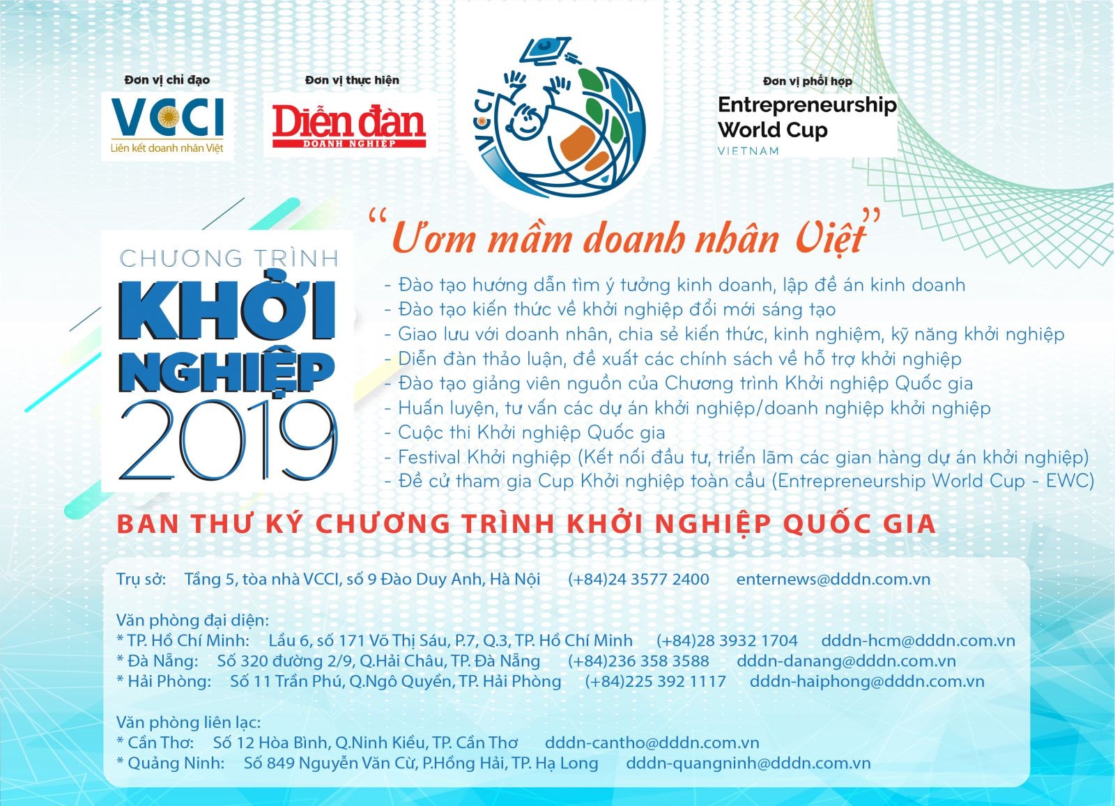 Cuộc thi Khởi nghiệp Quốc gia 2019