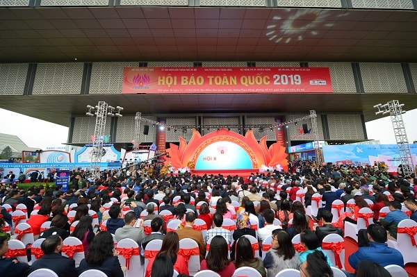 Hội báo Toàn quốc 2019 chính thức khai mạc.