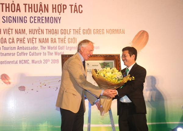 Liên doanh cũng sẽ mở chuỗi quán cà phê mang thương hiệu Greg Norman NutiCafé 