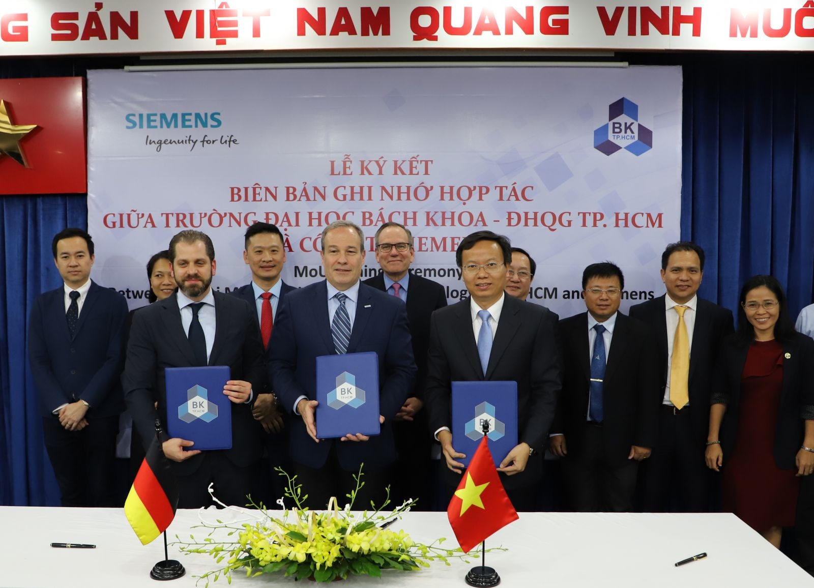 Hỗ trợ các trường Đại học cũng là kênh để Siemens tạo ra nguồn nhân lực chất lượng cao chính mình