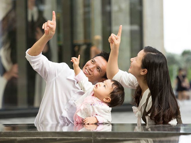 Gia đình nhỏ của Đàm; Ảnh nhân vật cung cấp