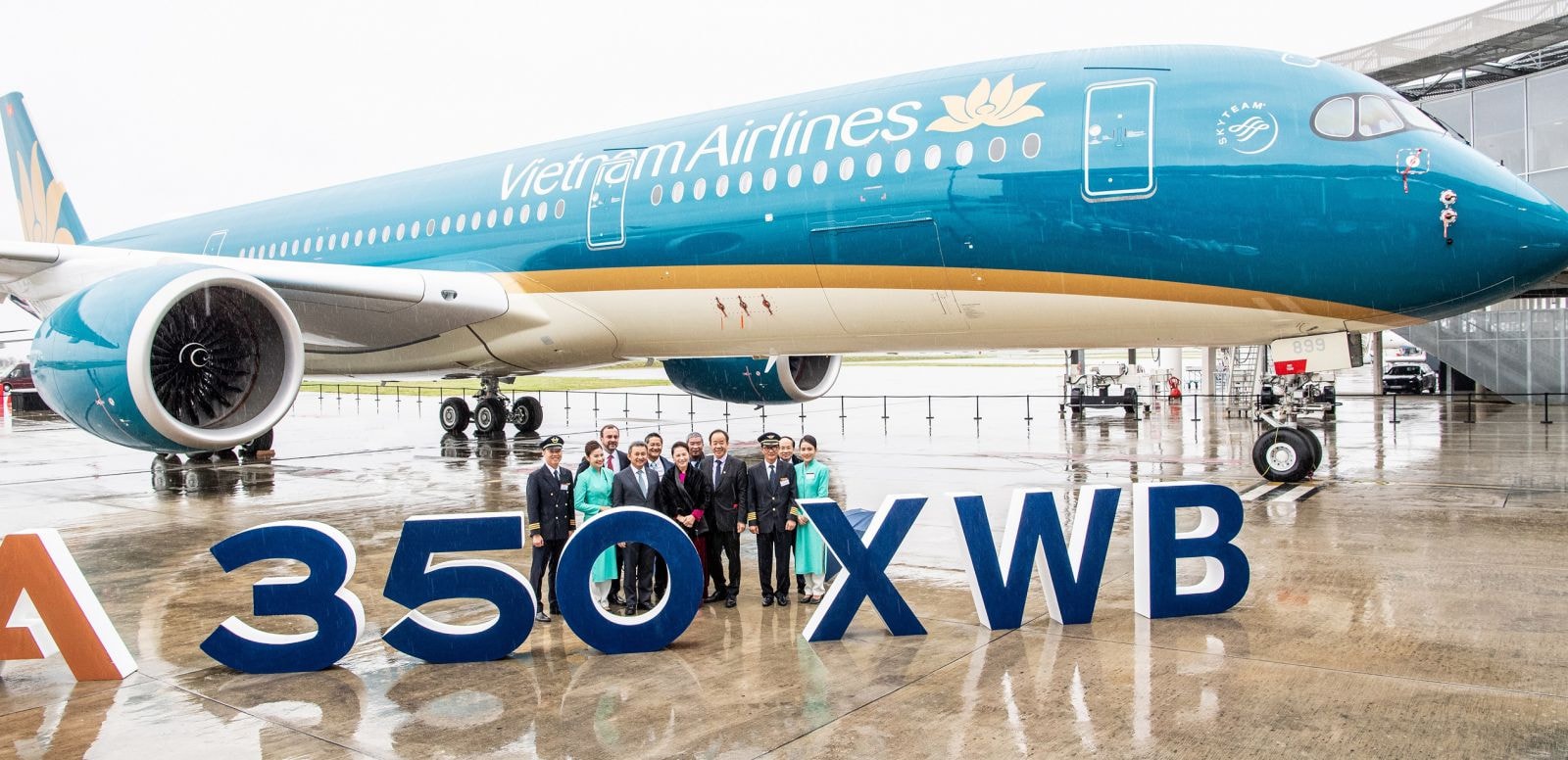 Máy bay Airbus A350-900 góp phần để Vietnam Airlines chinh phục tiêu chuẩn 4 sao của Skytrax