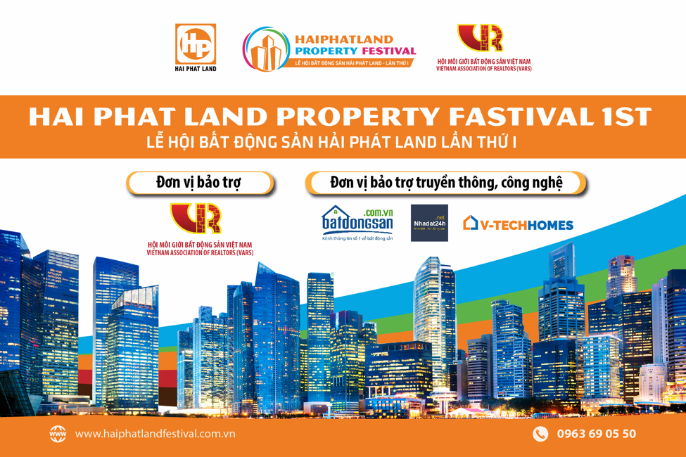 Lễ hội bất động sản Hải Phát Land lần thứ nhất quy tụ gần 30 dự án ở nhiều phân khúc