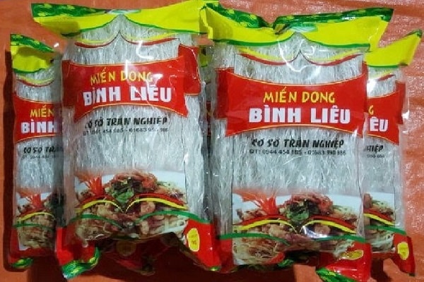 Sản phẩm miến dong Bình Liêu