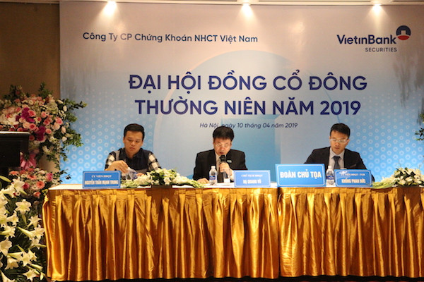  Đại hội cổ đông thường niên năm 2019.