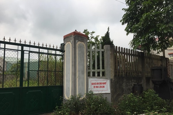 Những tấm biển như thế này mọc nha nhản trong CCN