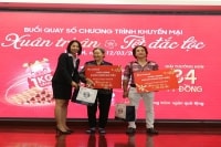 Sacombank xác định khách hàng trúng 1kg vàng và viên kim cương 7 ly