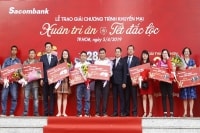 Sacombank trao giải chương trình “Xuân tri ân- Tết đắc lộc”