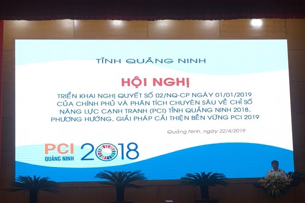 Hội nghị triển khai nghị quyết số 2/NNQ-CP ngày 1/1/2019 của chính phủ và phân tích chuyên sâu về chỉ số năng lực cạnh tranh (PCI) năm 2018, phương hướng, giải pháp cải thiện bền vững PCI 2019.