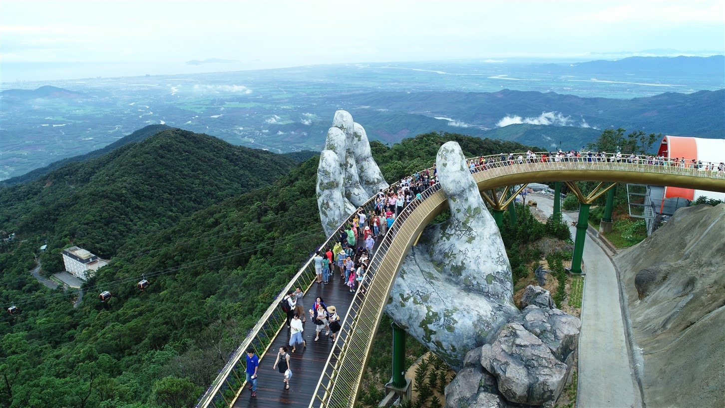 Cầu Vàng Sun World Ba Na Hills 