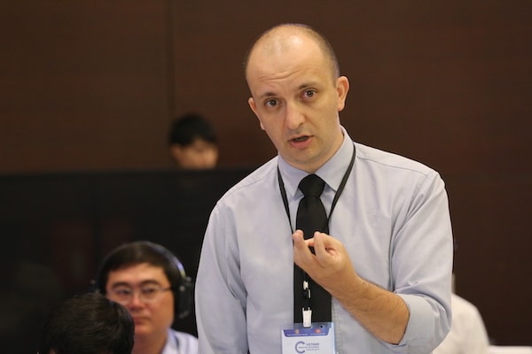 Ông Csaba Bundik, Phó Chủ tịch Phòng Thương mại và Công nghiệp châu Âu tại Việt Nam