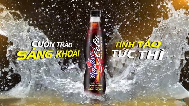 Nước tăng lực Number 1 Cola chính thức ra thị trường