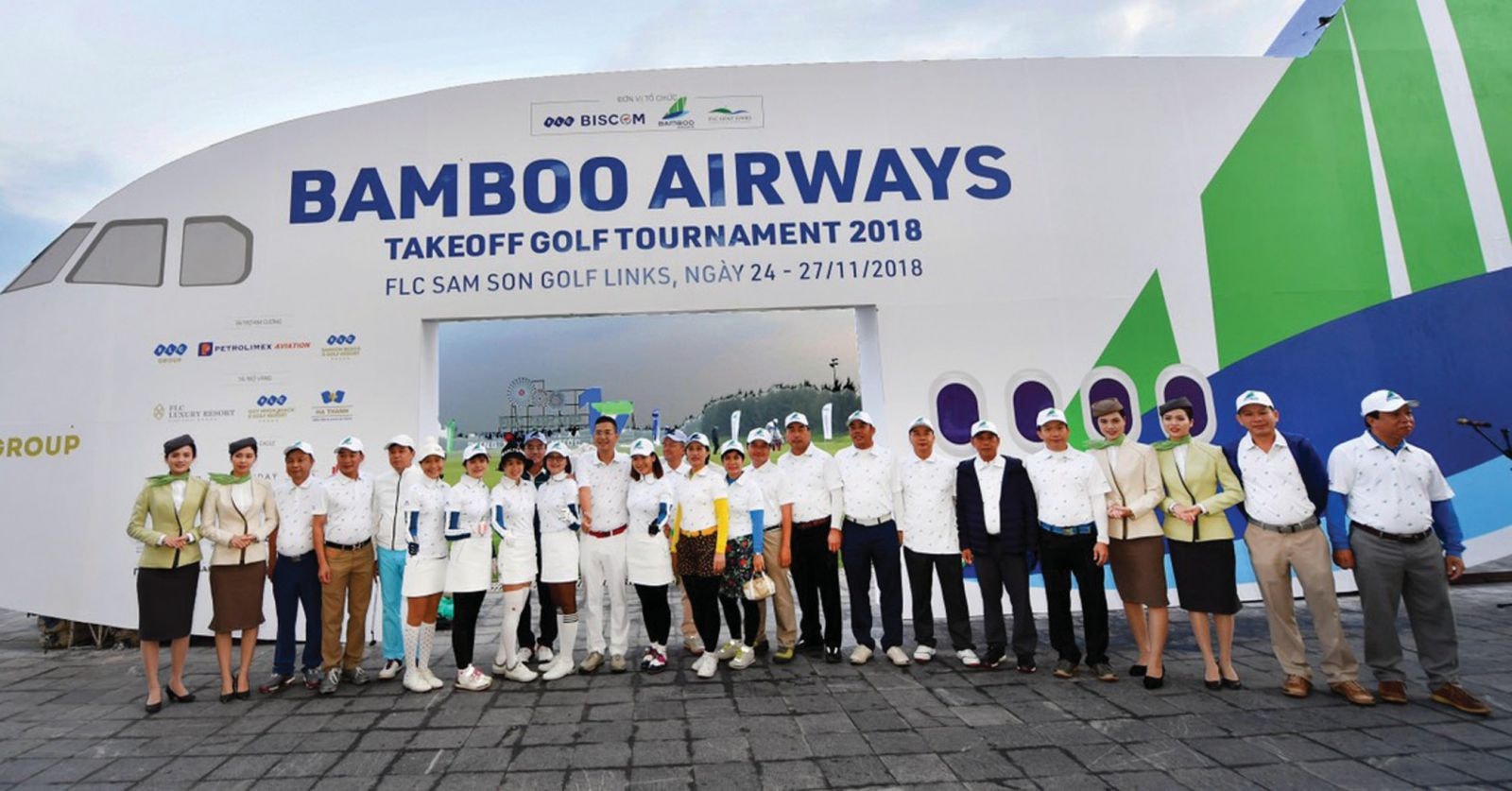 Khởi tranh Bamboo Airways Takeoff Golf Tournament 2018 tại sân golf hàng đầu Việt Nam - FLC Samson Golf Links.