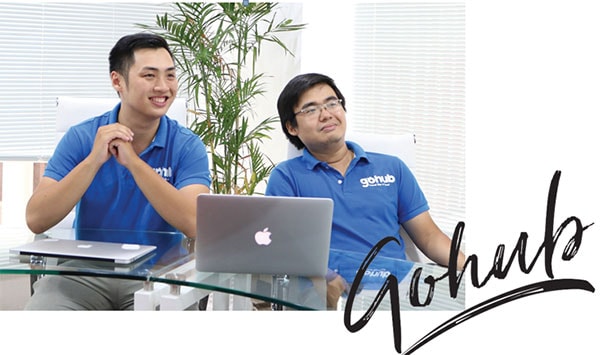 Từ phải qua: Phan Nguyễn Văn Trưởng, Lê Thái Bảo