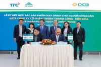 OCB hợp tác với TTC tiếp vốn cho mía đường