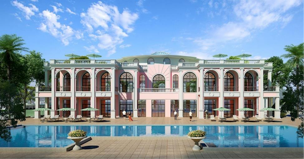 Khu nhà tiện ích của dự án Sonasea Paris Villas