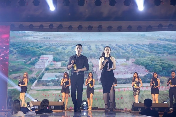 Màn trình diễn người đẹp và rượu vang tai Lễ hội vang quốc tế 2019