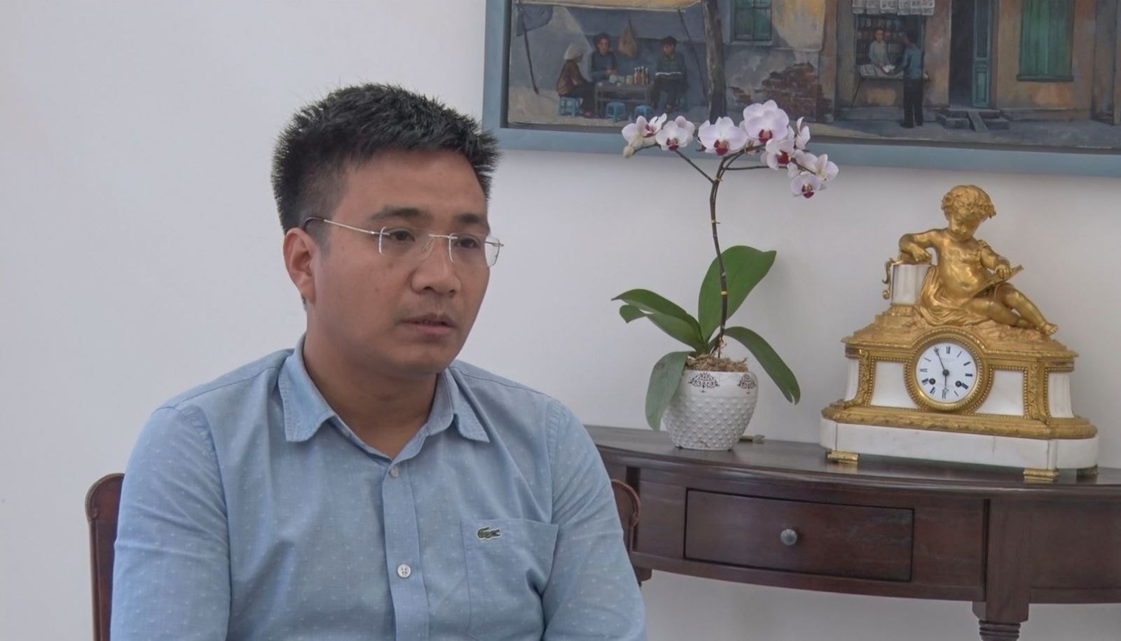 Ông Phạm Mạnh Hùng - Phó TGĐ Công ty Cổ phần nước mặt sông Đuống