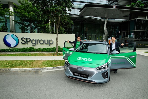 p/Grab vừa chính thức nộp đơn xin thành lập ngân hàng số tại Singapore.p/Ảnh: Trụ sở Grab tại Singapore.