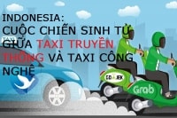 Indonesia: Cuộc chiến sinh tử giữa taxi truyền thống và taxi công nghệ