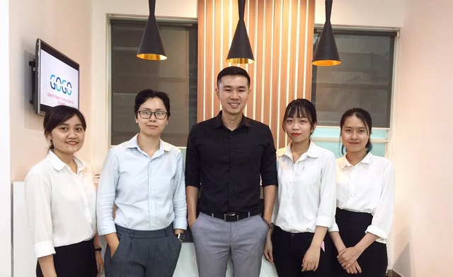 CEO Sơn Nguyễn và những người đồng nghiệp tại Smart GOGO