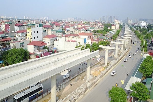 Tuyến đường sắt đô thị Nhổn - Ga Hà Nội giai đoạn 2 từ Ga Hà Nội tới Hoàng Mai dự kiến có mức đầu tư vào khoảng 40.000 tỷ đồng