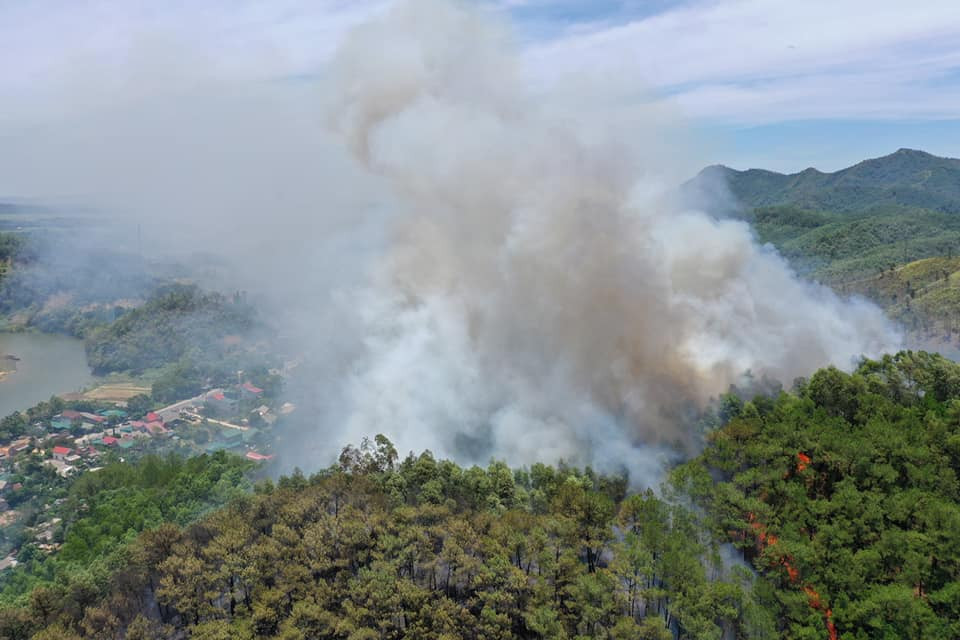 ngày 8/7/2019 tại huyện Hương Sơn, tỉnh Hà Tĩnh 