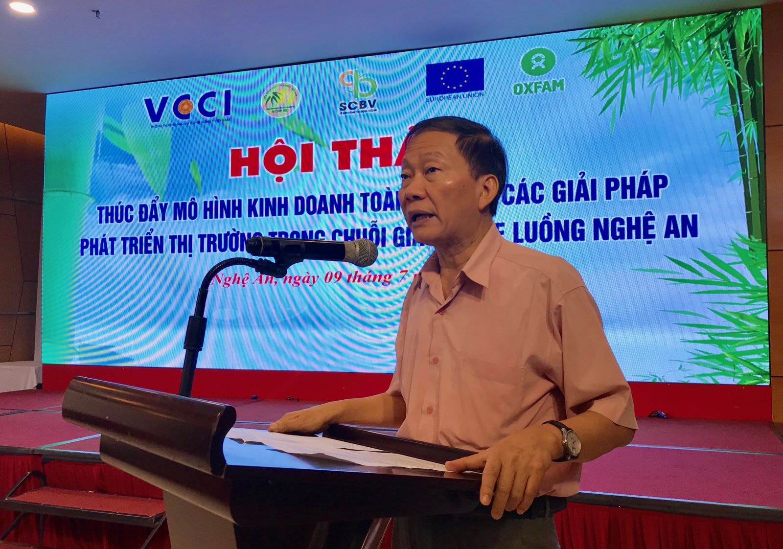 Phó Chủ tịch VCCI Hoàng Quang Phòng.