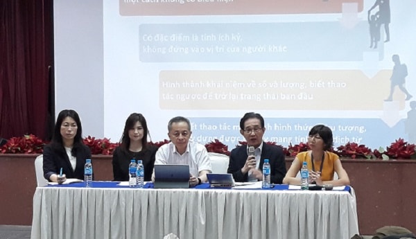 Các chuyên gia từ JBIA chia sẻ về hoạt động của IM tại hội thảo tư vấn và hỗ trợ khởi nghiệp do Trung tâm Sáng tạo và Ươm tạo doanh nghiệp ĐH Nguyễn Tất Thành (NIIC) tổ chức